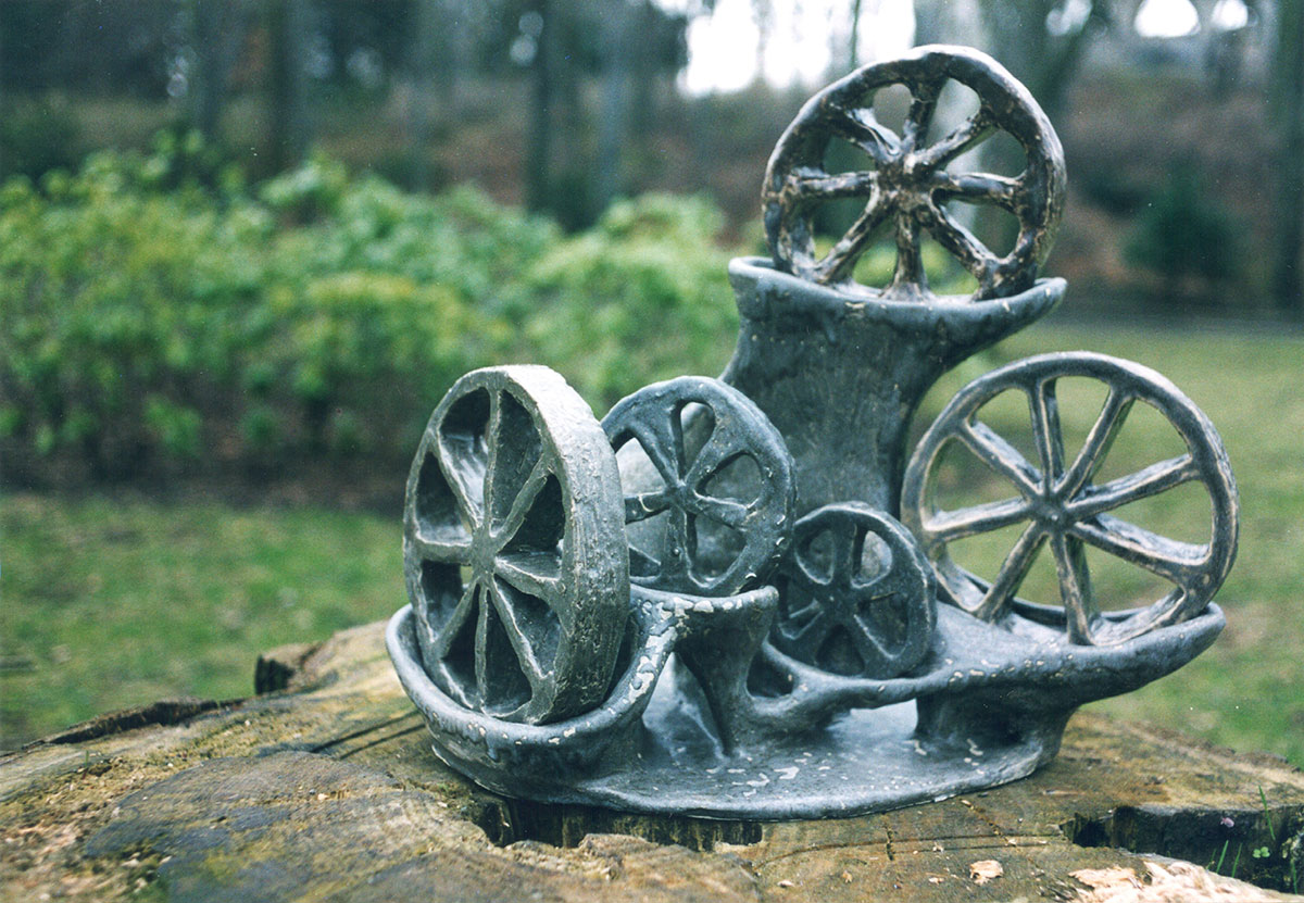 Skulptur von Sigrid Baumann-Sperl